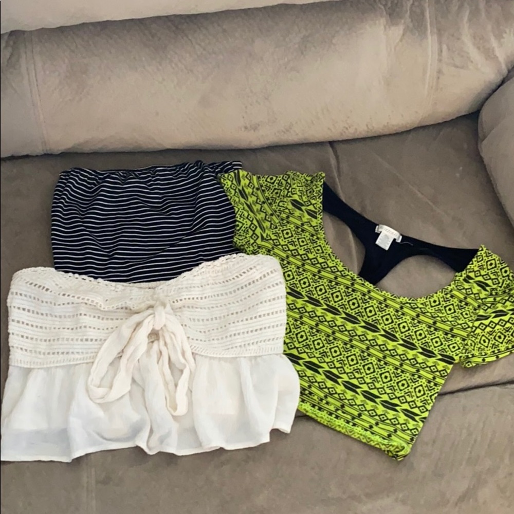 Three set shirt combo all size small
